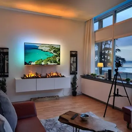 Apartment Meerblick-am Strand, Im Kurpark! *